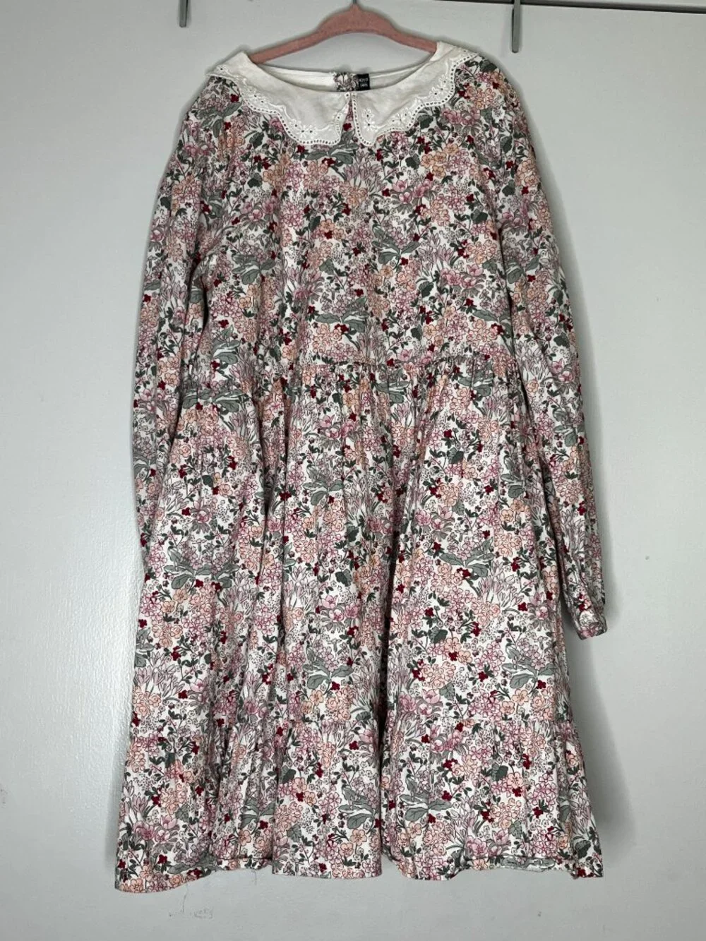 SerGent Major Floral Dress + Faux Fur Vest Set | Girls Size 9